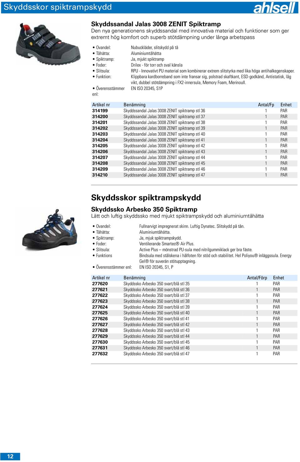 Innovativt PU material som kombinerar extrem slitstyrka med lika höga antihalkegenskaper.