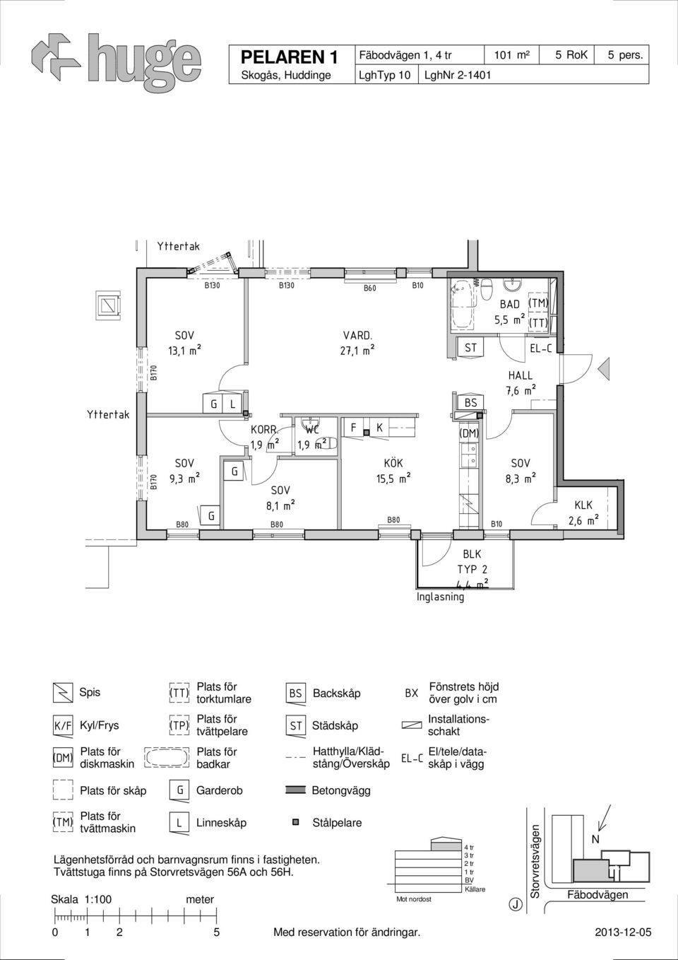 1,9 m² 8,1 m² WC 1,9 m² 15,5 m² HA 7,6 m² 8,3 m² 2,6 m² B TYP 2 4,4 m²