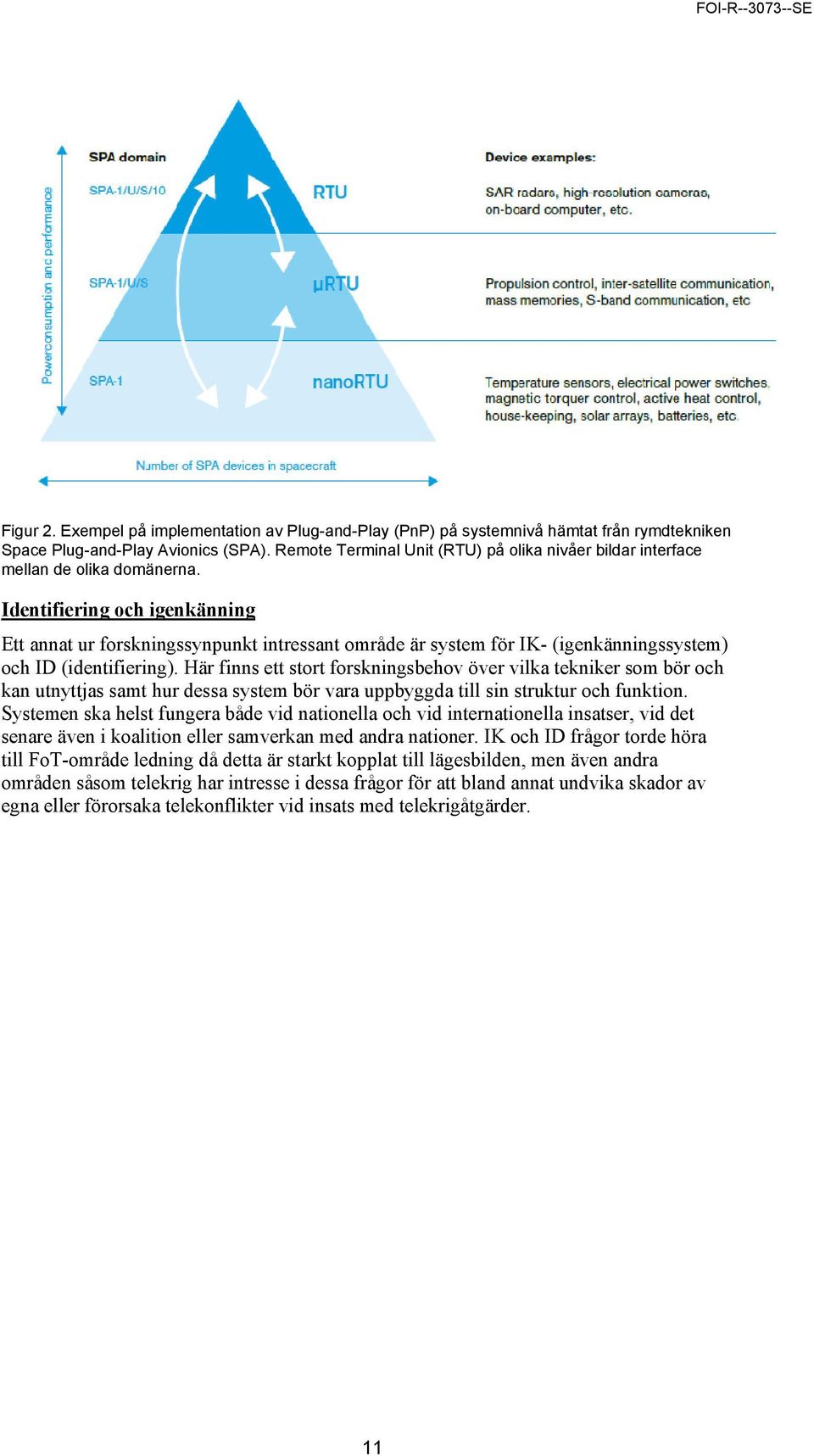 Identifiering och igenkänning Ett annat ur forskningssynpunkt intressant område är system för IK- (igenkänningssystem) och ID (identifiering).