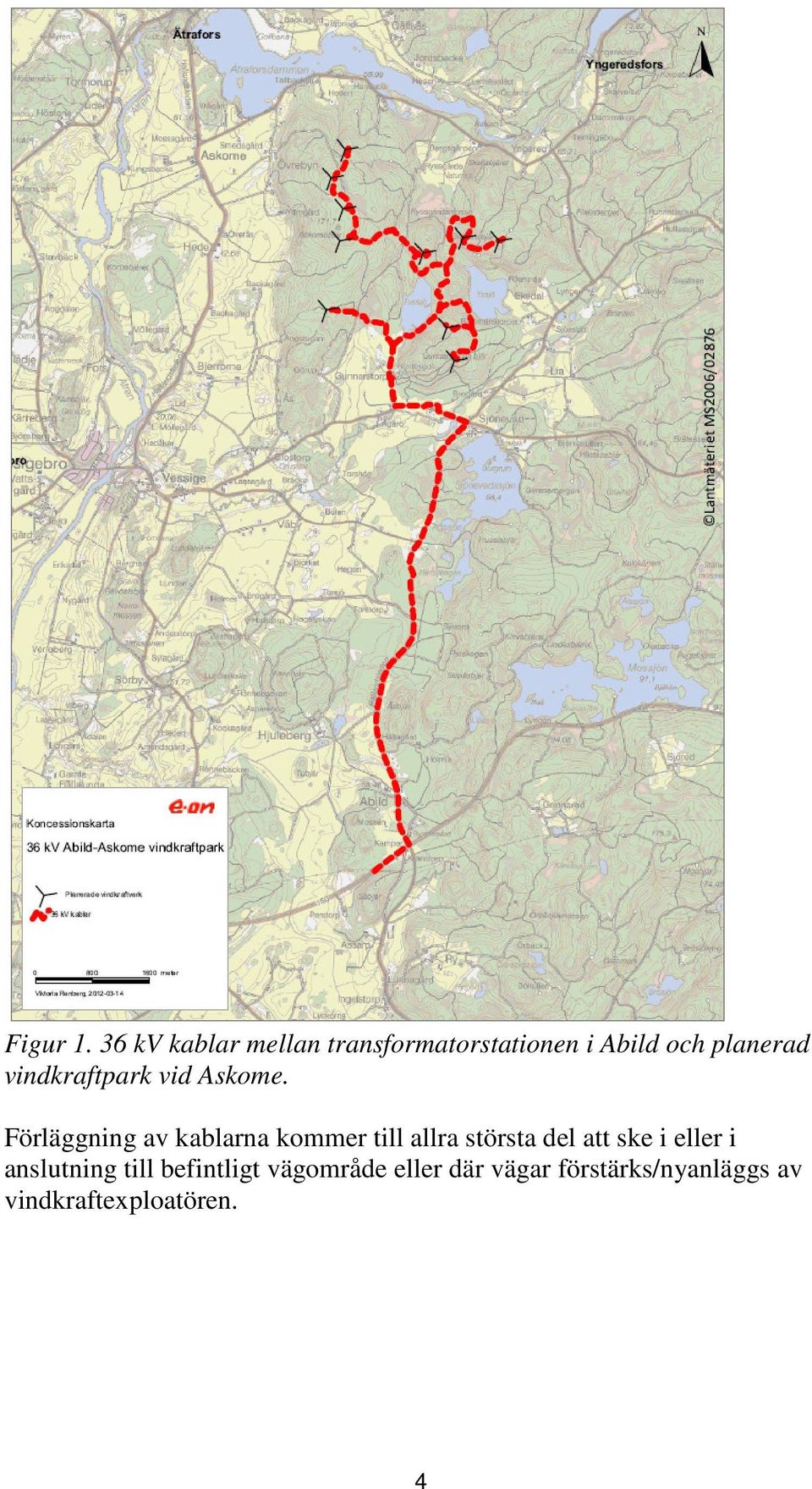 vindkraftpark vid Askome.
