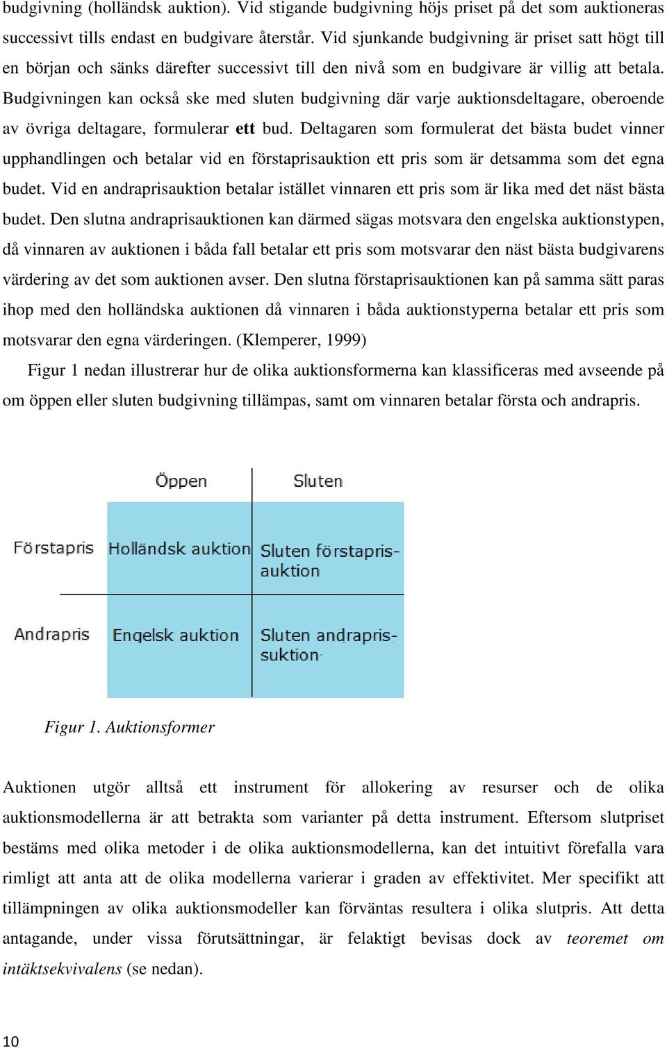 Budgivningen kan också ske med sluten budgivning där varje auktionsdeltagare, oberoende av övriga deltagare, formulerar ett bud.