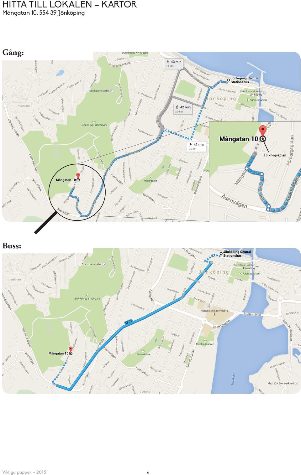 Folkhögskolan Kartdata 2014 Google 200 m 2014-12-18 Google