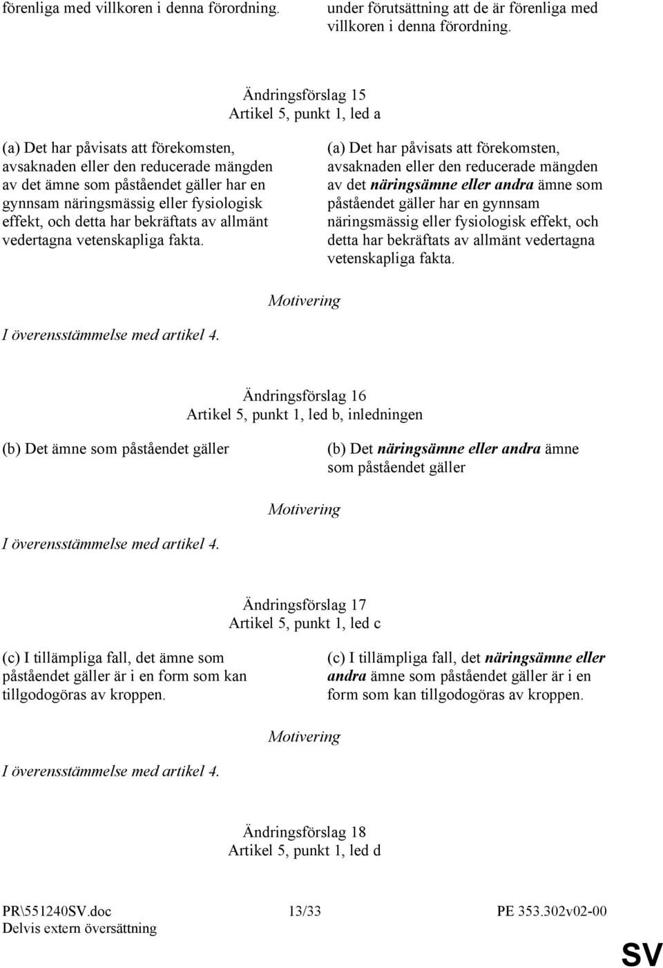 fysiologisk effekt, och detta har bekräftats av allmänt vedertagna vetenskapliga fakta.