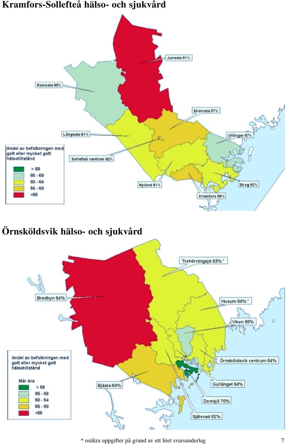 och sjukvård * osäkra uppgifter