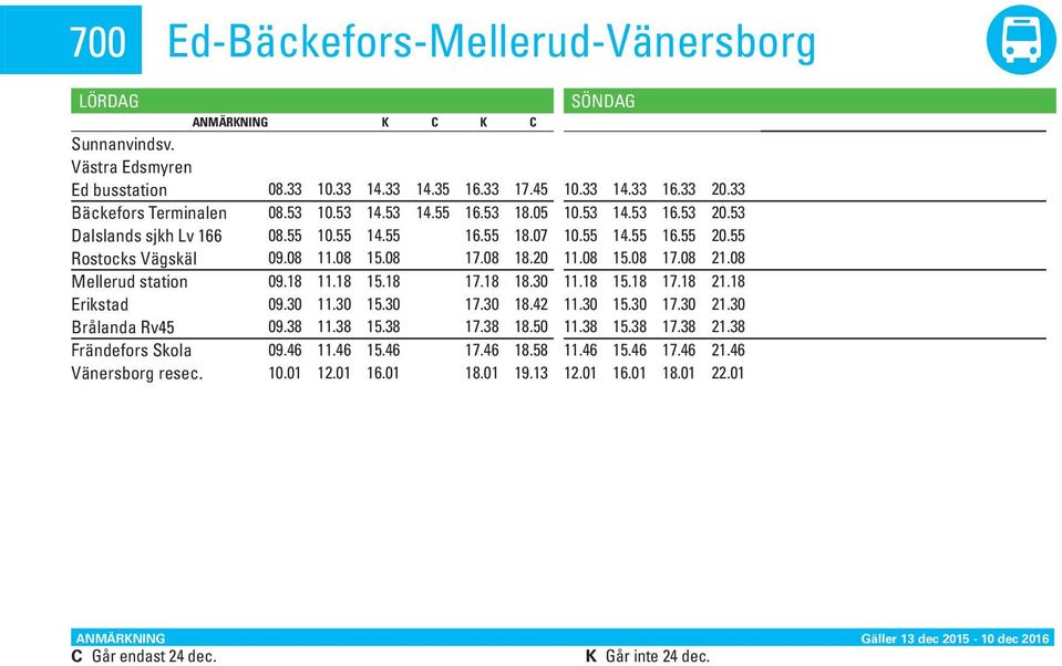 08 Melleru station 09.18 11.18 15.18 17.18 18.30 11.18 15.18 17.18 21.18 Eriksta 09.30 11.30 15.30 17.30 18.42 11.30 15.30 17.30 21.30 Brålana Rv45 09.38 11.38 15.38 17.38 18.50 11.38 15.38 17.38 21.