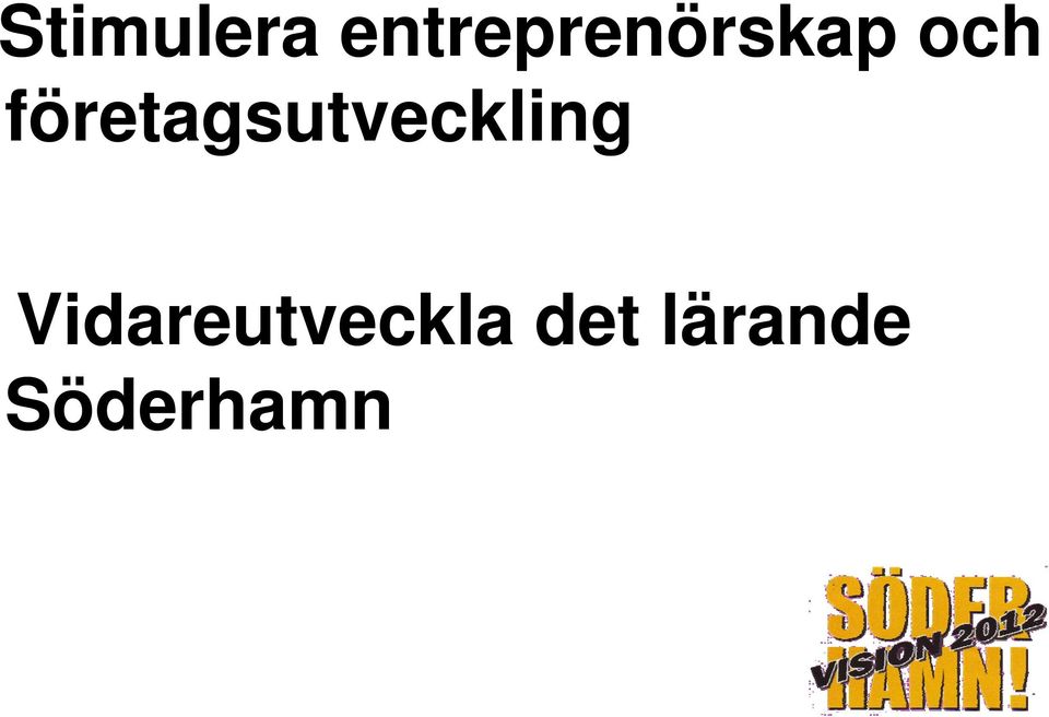 företagsutveckling