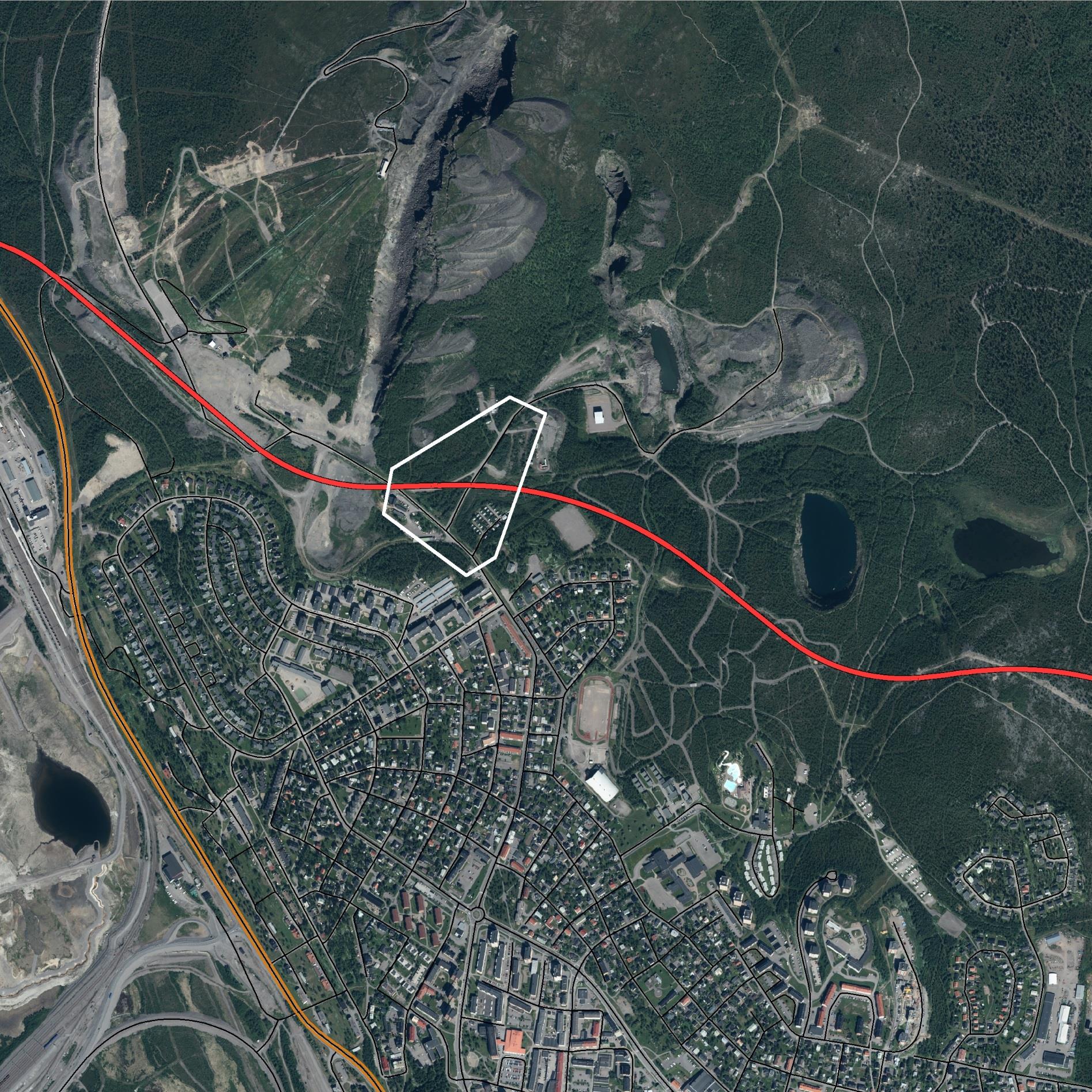 Lundbohmsvägen till ny E10, Kiruna