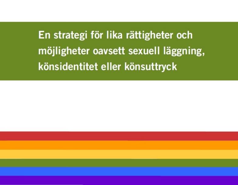 Folkhälsomyndighetens uppdrag Uppföljning av hälsan och hälsans bestämningsfaktorer bland hbt-personer