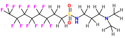 Skillnader mellan klasserna Exempel på tensider i A-skum Nonylvätesulfat Exempel på tensider i B-skum 6:2 FTAB fluorotelomer sulfonamid alkylbetain