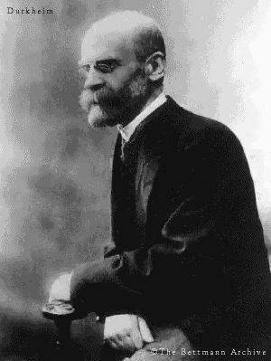 Émile Durkheim (1858-1917).