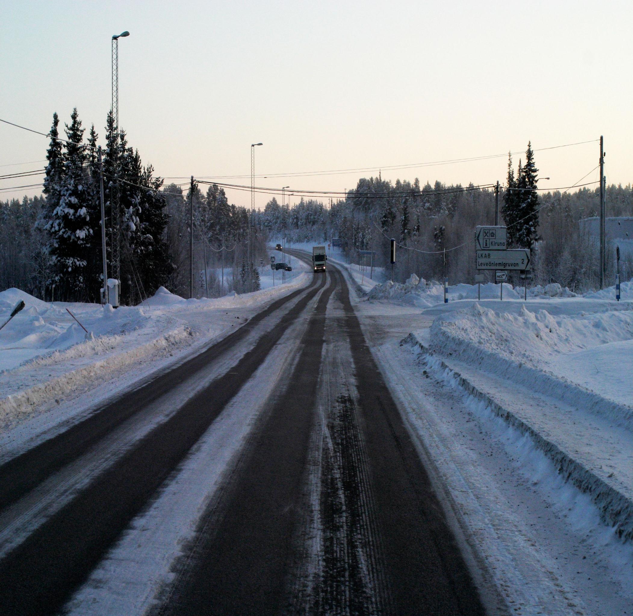 Beskrivning, Projekt Malmtransporter, Kaunisvaara-Svappavaara Delen Väg 99 Kaunisvaara Autio etapp 1 BD-109131-99 BESKRIVNING Projekt Malmtransporter