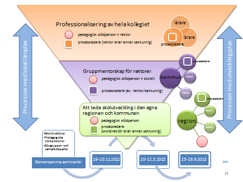 stärka intresset för och inlärningsresultaten i de naturvetenskapliga ämnena. Projektet öppnade även upp möjligheten att arbeta med mer allmänna övergripande teman inom skolutveckling.