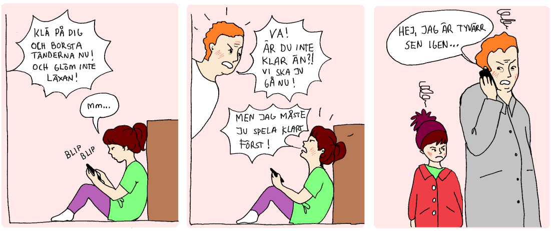 Träff 3 Förebygg konflikter Illustratör: