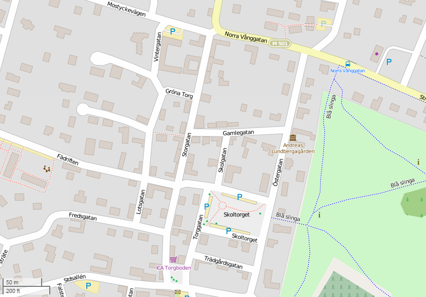 3 Figur 2-1. Karta över centrala Falsterbo, med det aktuella området markerat. (Hämtad på http://www.openstreetmap.org [2015-03-09]).