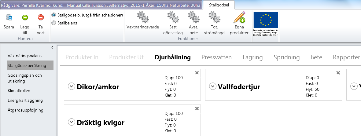 5 Stallgödselberäkningar 5.