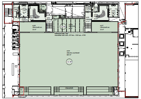 Svenska skolcentrum, gymnastiksalen, projektplan Sida 1 / 10 Svenska