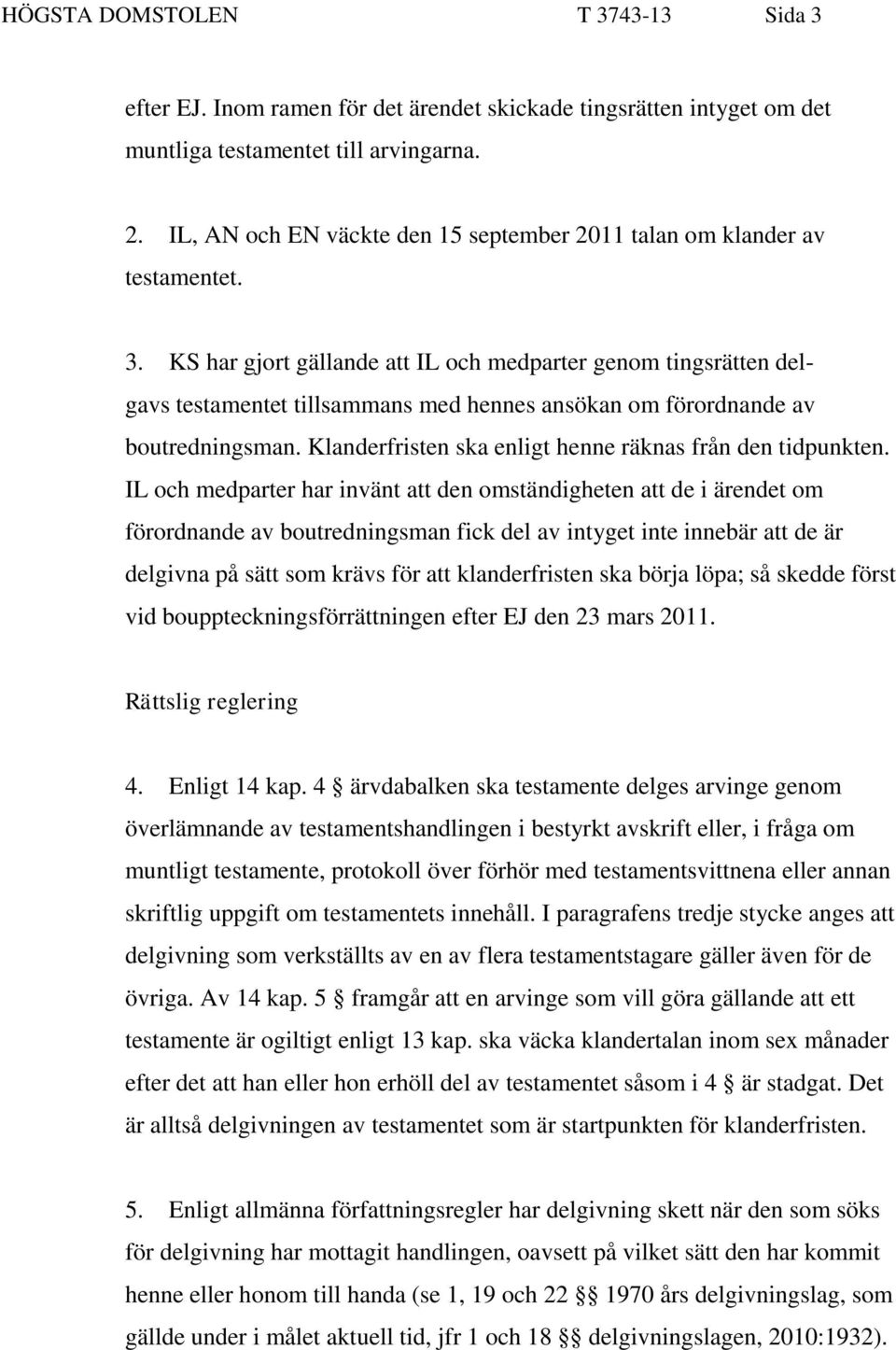 HÖGSTA DOMSTOLENS DOM - PDF Free Download