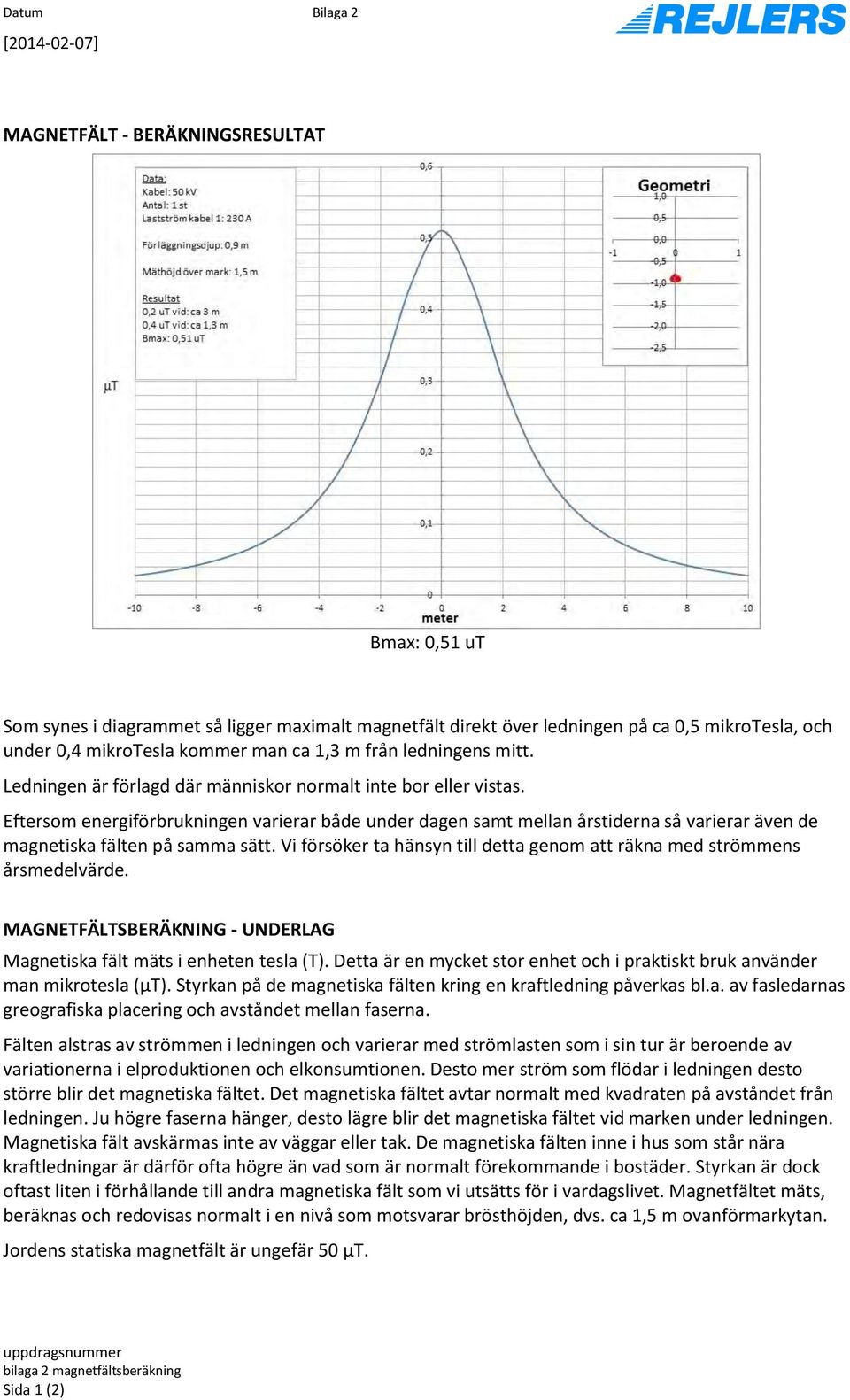 Eftersom energiförbrukningen varierar både under dagen samt mellan årstiderna så varierar även de magnetiska fälten på samma sätt.