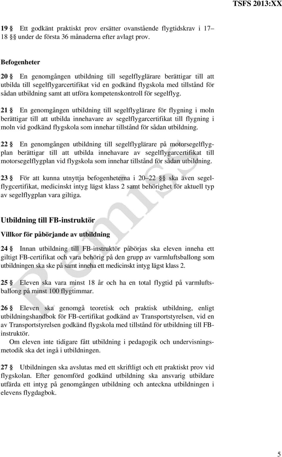 kompetenskontroll för segelflyg.