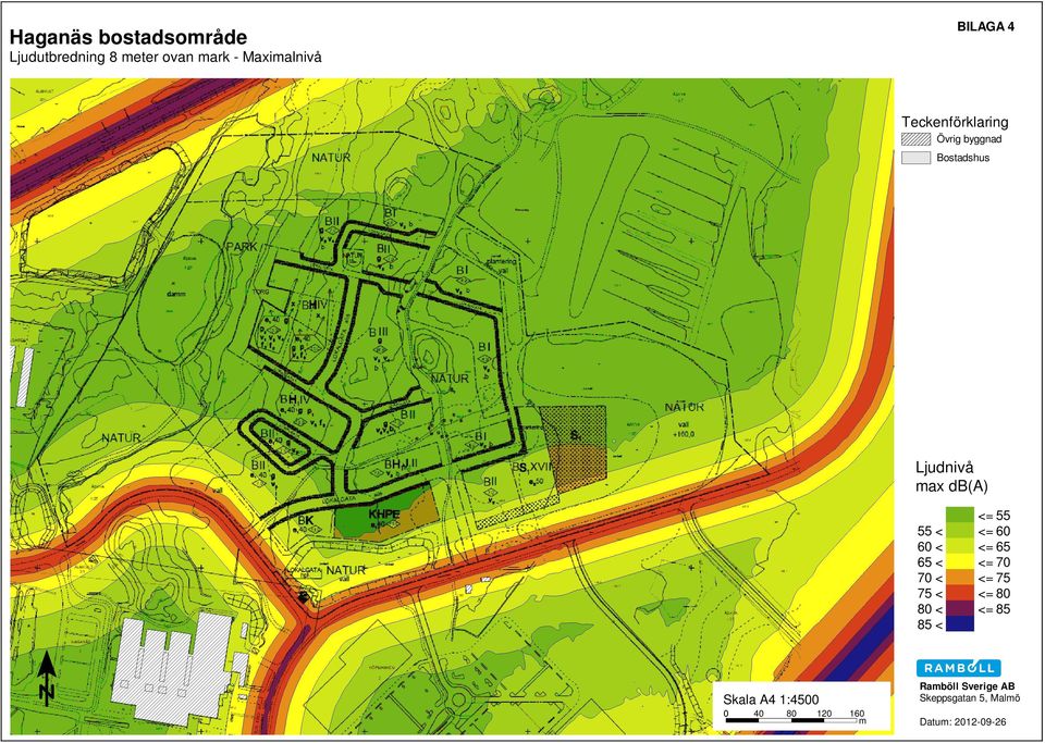 < 60 < 65 < 70 < 75 < 80 < 85 < Ramböll Sverige AB Skeppsgatan 5, Malmö