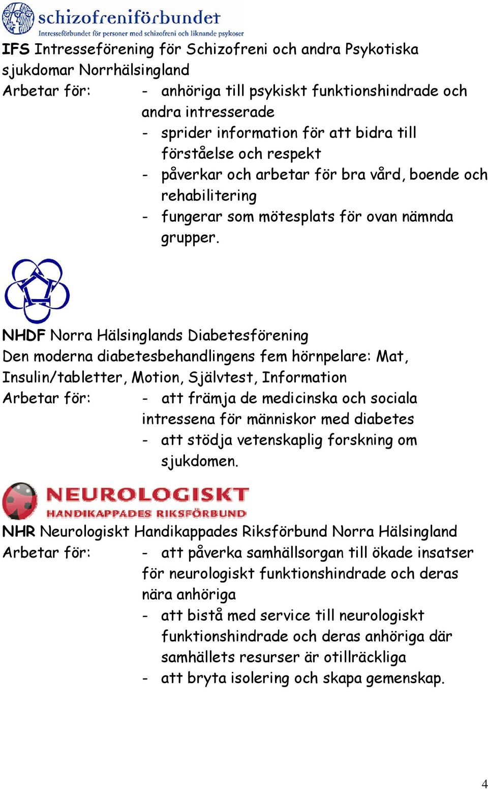 NHDF Norra Hälsinglands Diabetesförening Den moderna diabetesbehandlingens fem hörnpelare: Mat, Insulin/tabletter, Motion, Självtest, Information Arbetar för: - att främja de medicinska och sociala