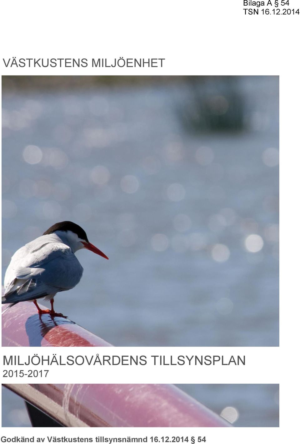 MILJÖHÄLSOVÅRDENS TILLSYNSPLAN