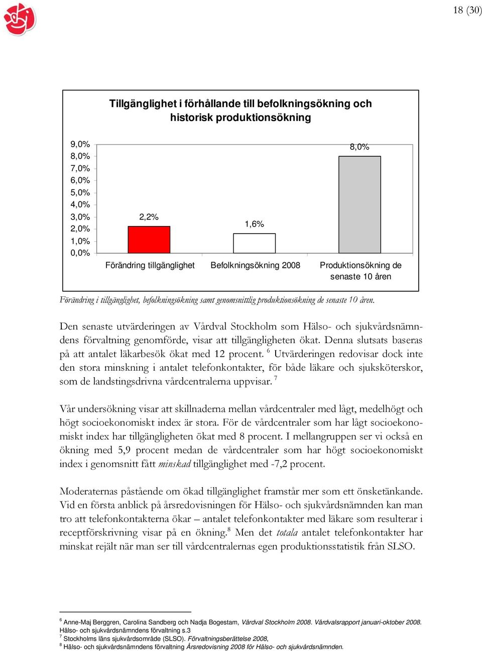 Den senaste utvärderingen av Vårdval Stockholm som Hälso- och sjukvårdsnämndens förvaltning genomförde, visar att tillgängligheten ökat.