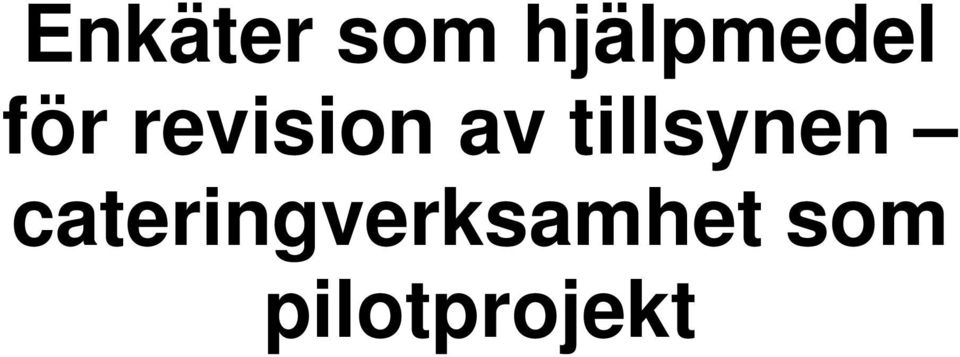 revision av