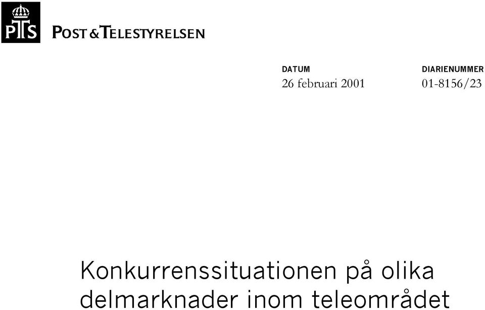 Konkurrenssituationen på