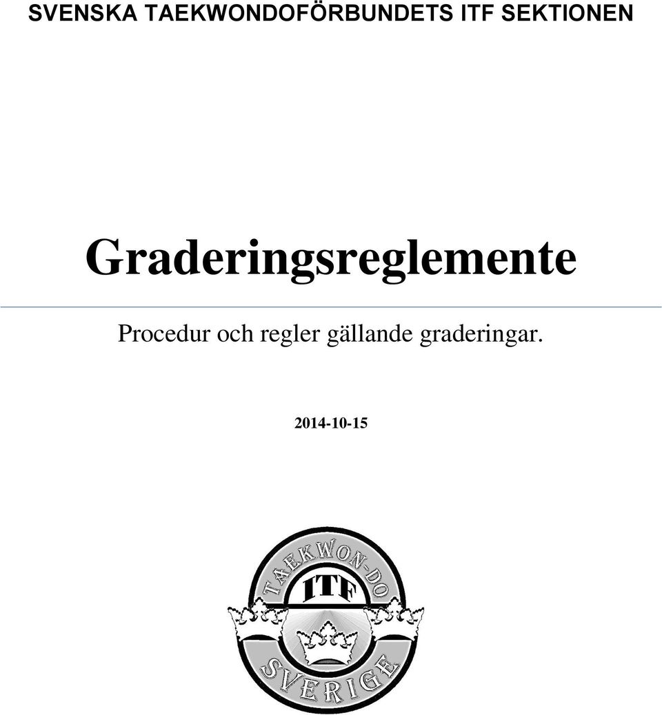 Graderingsreglemente