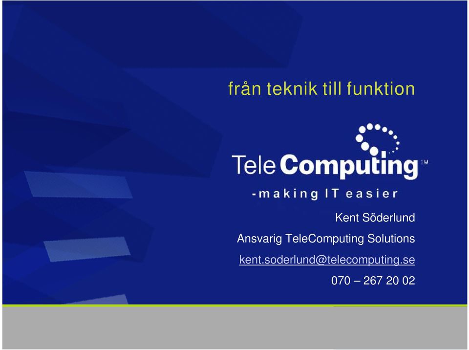 TeleComputing Solutions kent.