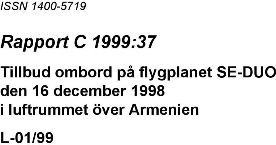 flygplanet SE-DUO den 16