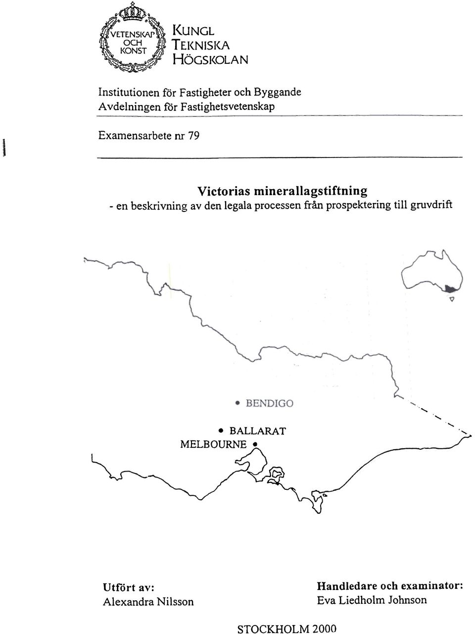 av den legala processen från prospektering till gruvdrift.