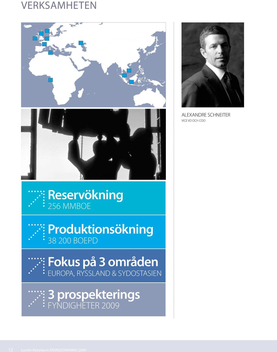 Fokus på 3 områden EUROPA, RYSSLAND & SYDOSTASIEN 3