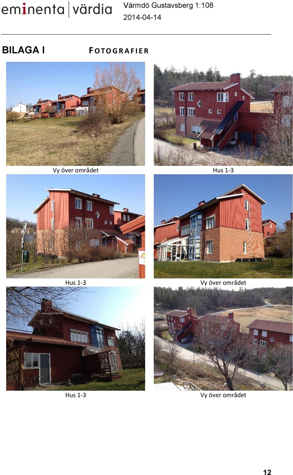 1-3 Hus 1-3 Vy över