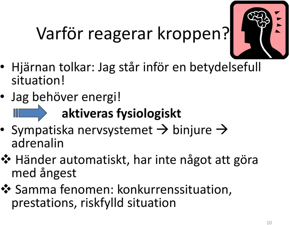 Jag behöver energi!