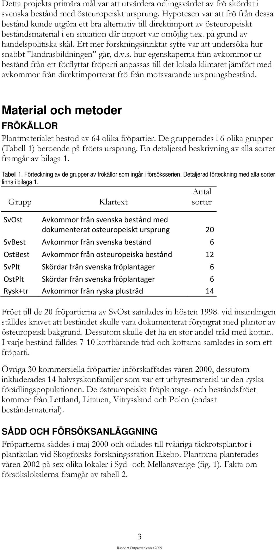 på grund av handelsp