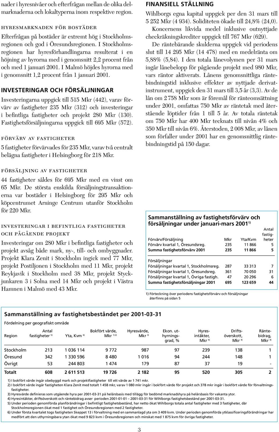 I Stockholmsregionen har hyresförhandlingarna resulterat i en höjning av hyrorna med i genomsnitt 2,2 procent från och med 1 januari 2001.