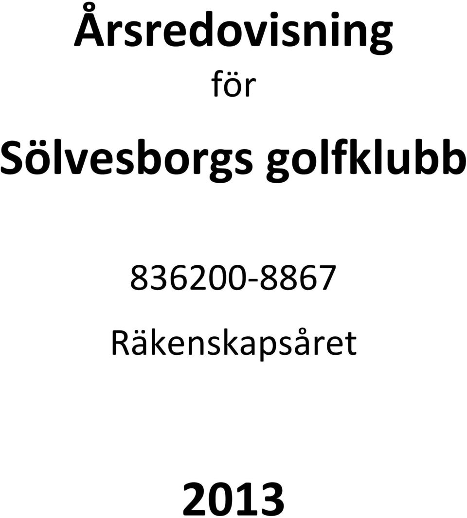 golfklubb