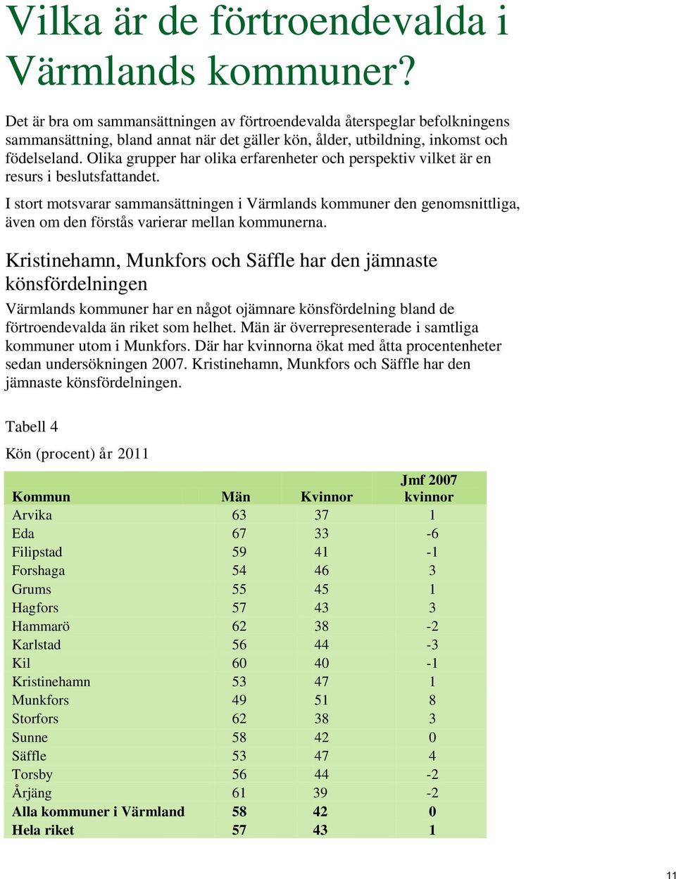 Olika grupper har olika erfarenheter och perspektiv vilket är en resurs i beslutsfattandet.