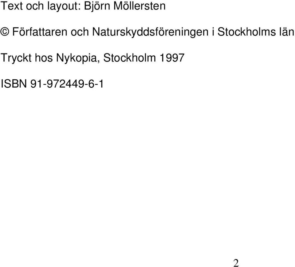 Naturskyddsföreningen i Stockholms