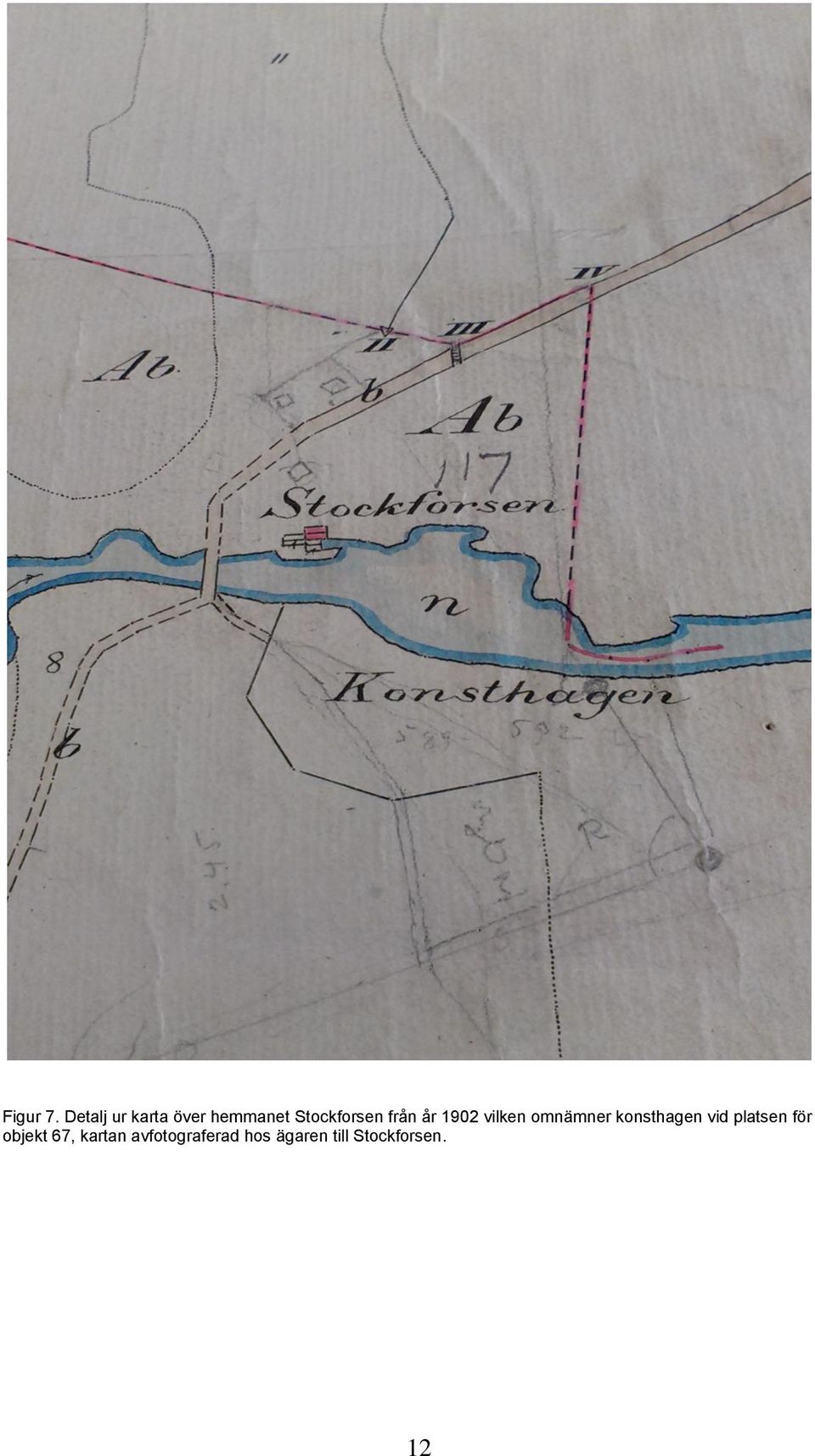 från år 1902 vilken omnämner konsthagen