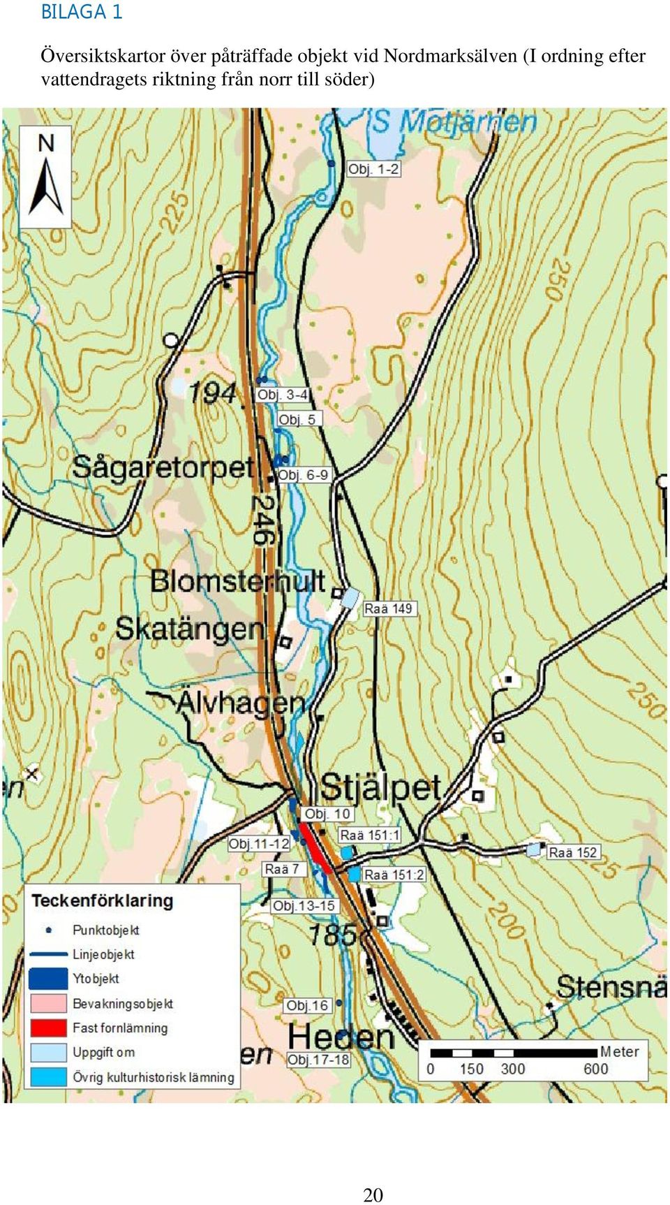 Nordmarksälven (I ordning efter