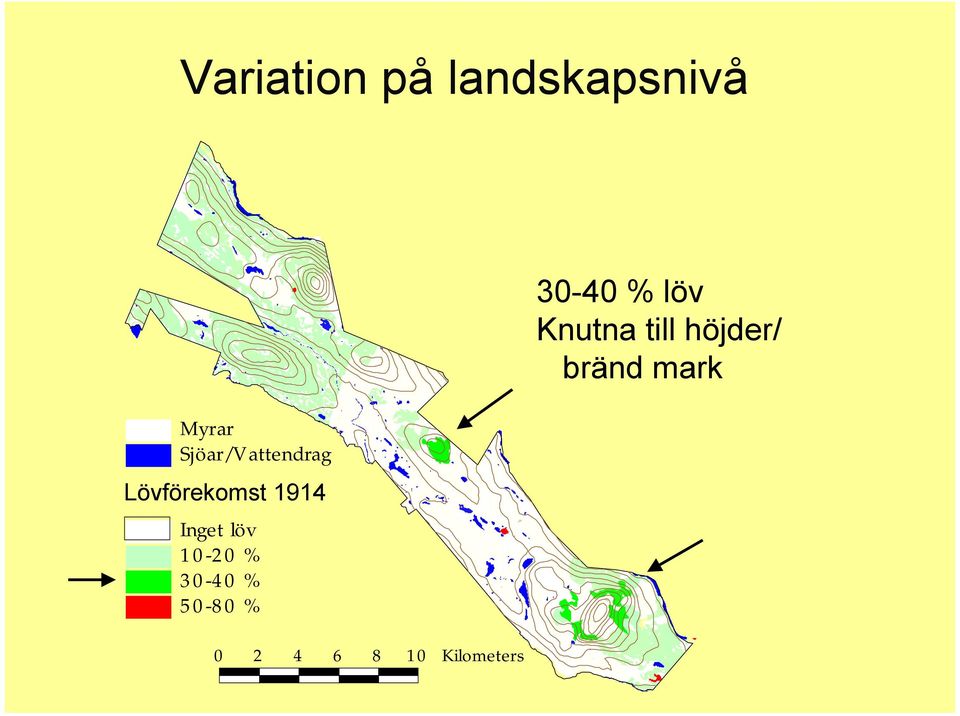 löv 10-20 % 30-40 % 50-80 % 0 2 4 6 8 10