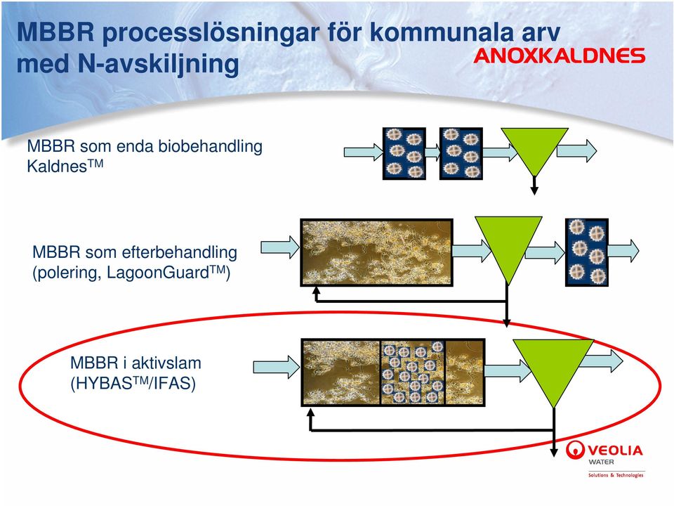 KaldnesTM MBBR som efterbehandling