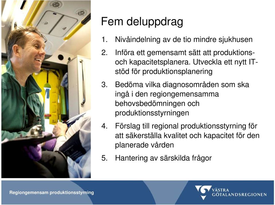 Utveckla ett nytt ITstöd för produktionsplanering 3.