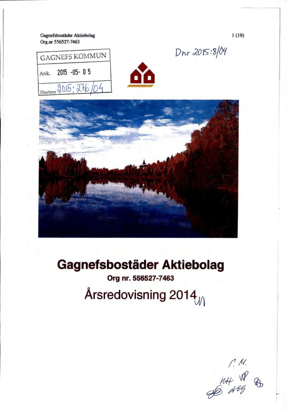 /o4 I Gagnefsbostäder Aktiebolag