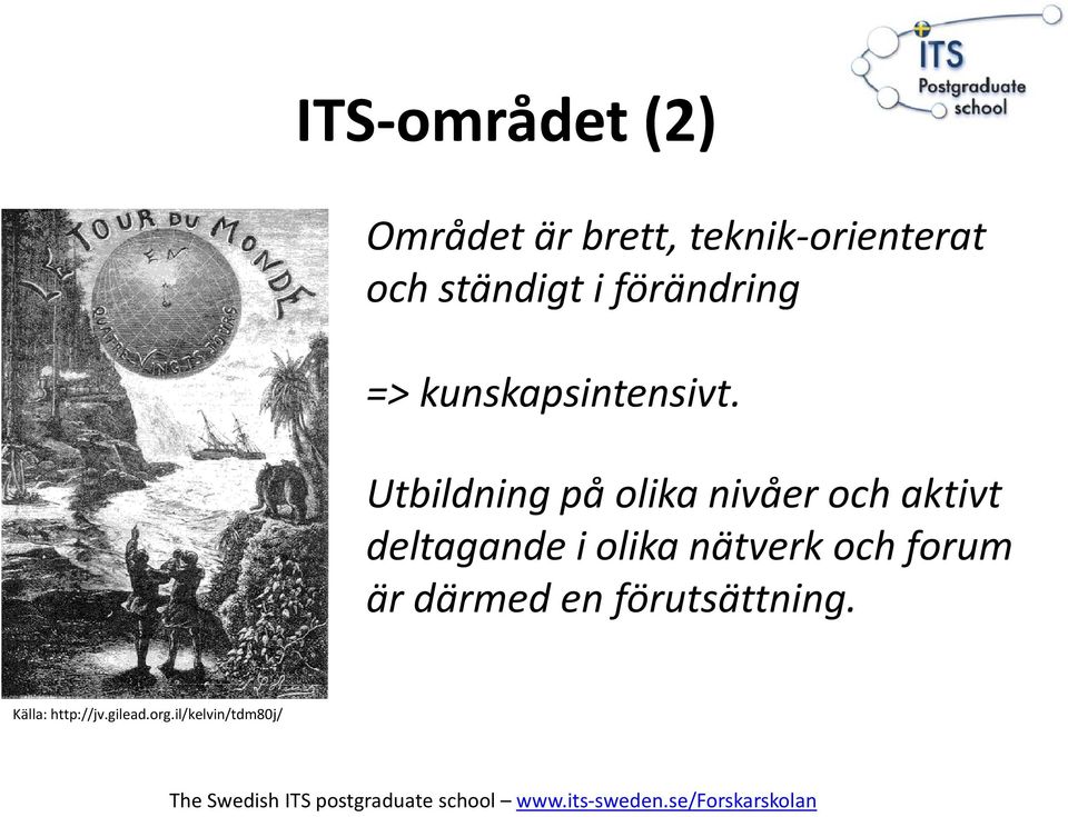 Utbildning på olika nivåer och aktivt deltagande i olika