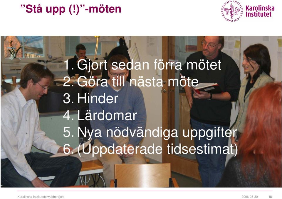 Nya nödvändiga uppgifter 6.