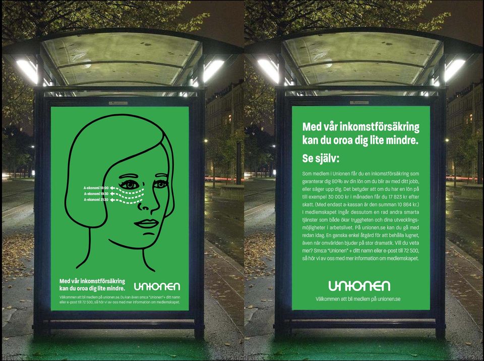 ) I medlemskapet ingår dessutom en rad andra smarta tjänster som både ökar tryggheten och dina utvecklingsmöjligheter i arbetslivet. På unionen.se kan du gå med redan idag.